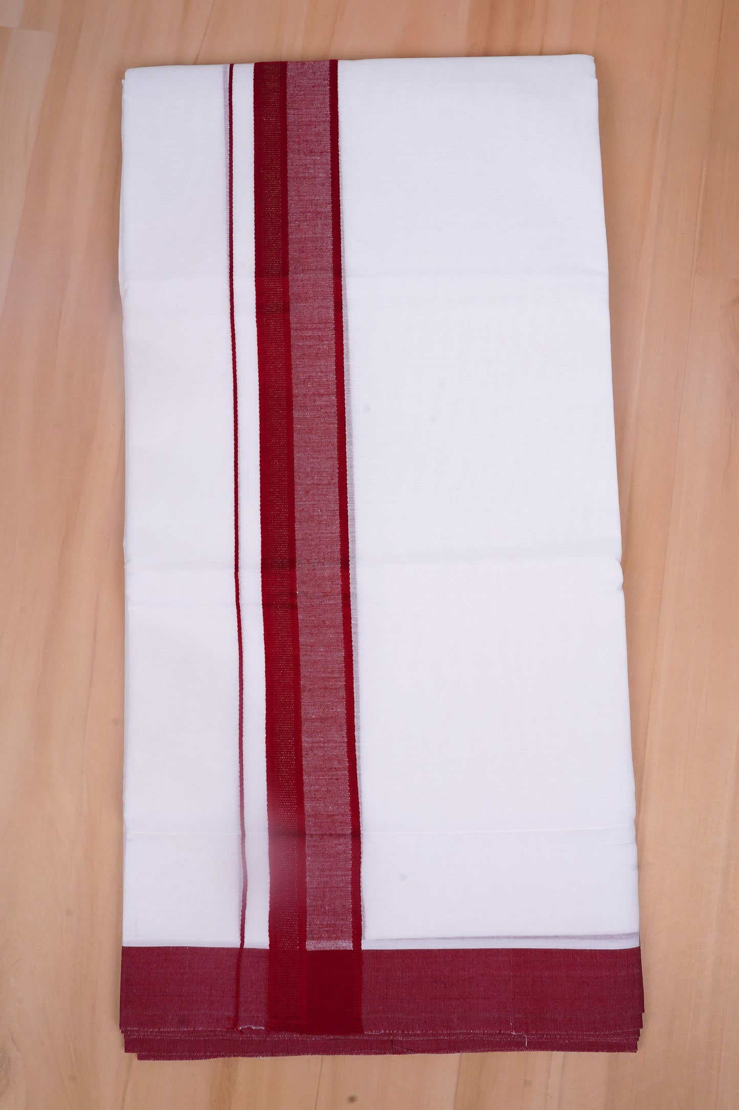 FCD-395 W/D DHOTI 3.80 MTR - Red