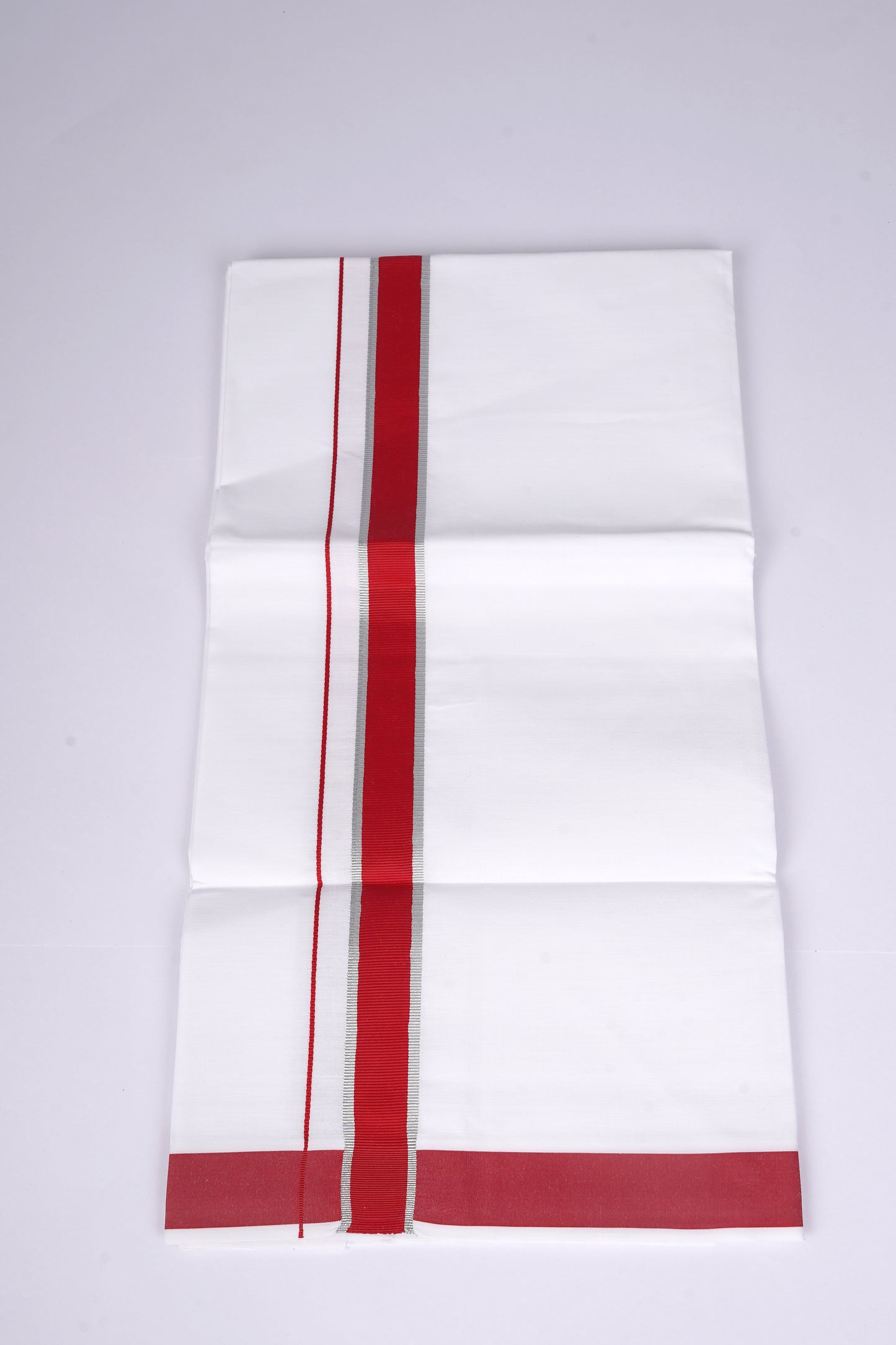FS-96 W/S DHOTI 2.00 MTR - REDSILVER