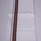 FS-119 W/S DHOTI  1.90 MTR - Dark Brown