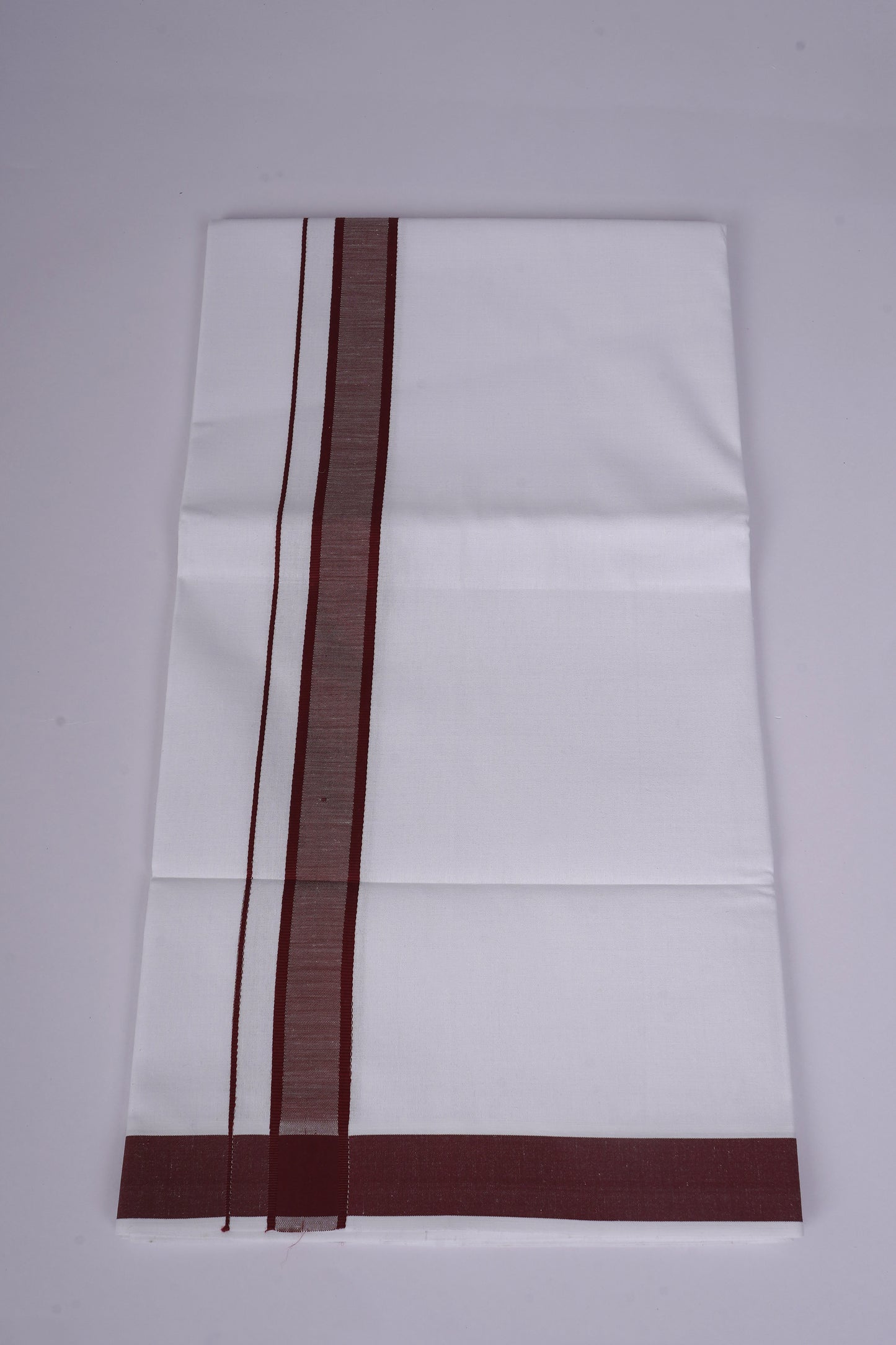 FS-119 W/S DHOTI  1.90 MTR - Dark Brown