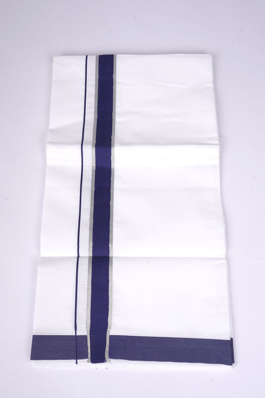 FS-96 W/S DHOTI 2.00 MTR - DARK BLUE