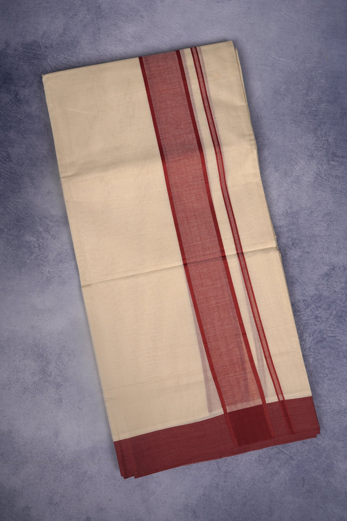 FCD-86C C/D DHOTI  4.00 MTR-Dark Brown