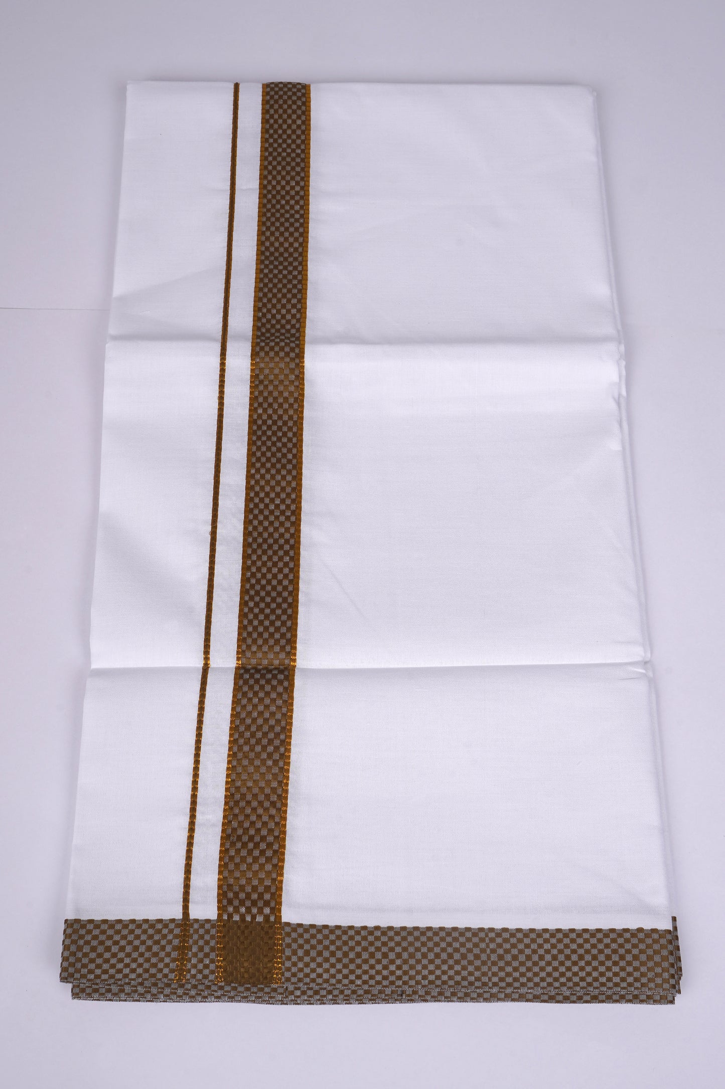 FD-200  W/D DHOTHIE 3.80 MTR - khaki