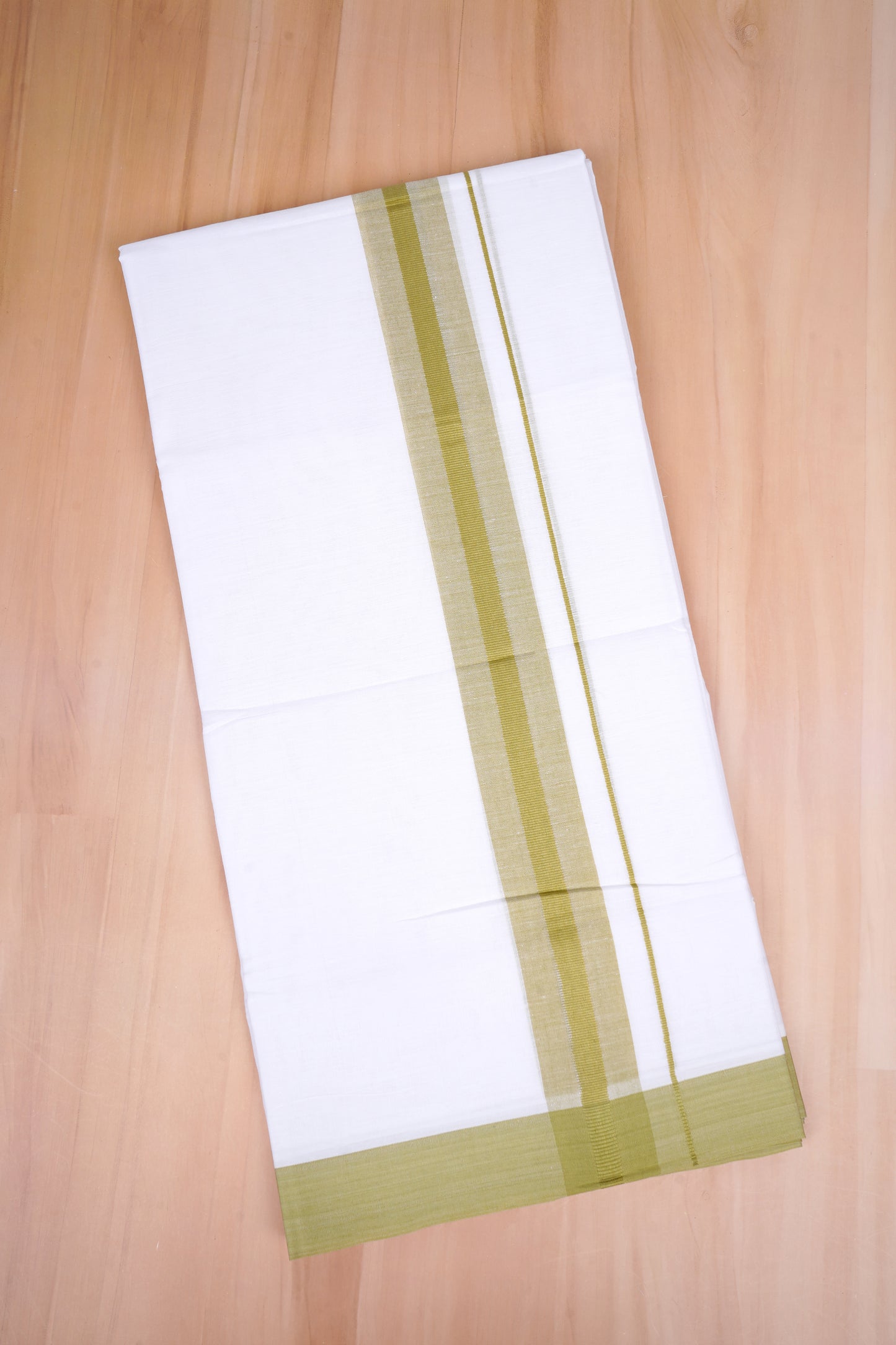 FCD-392 W/D DHOTI 3.80 MTR- light green