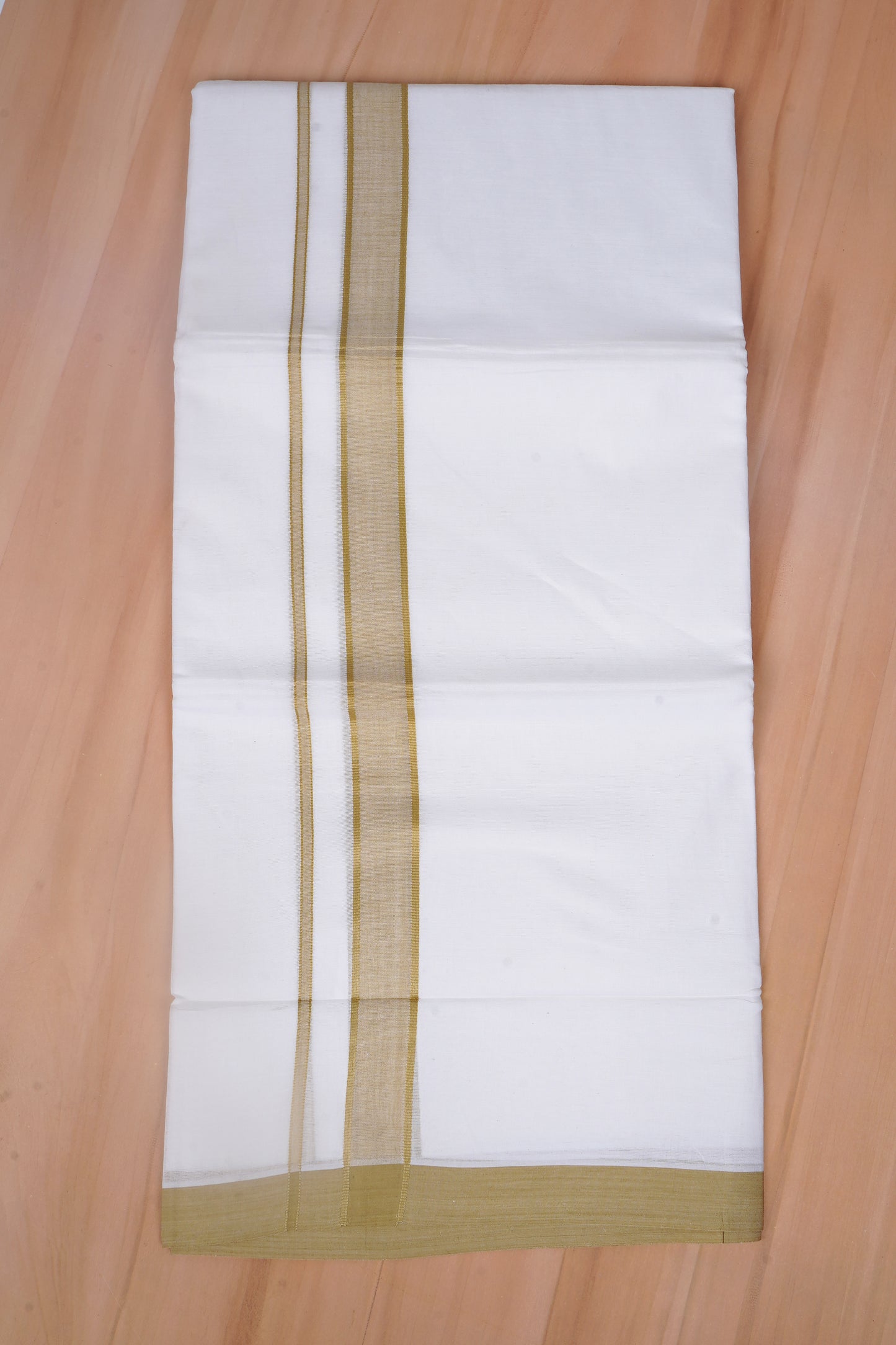 FCD-69 W/D DHOTI 3.80 MTR- Gold Yellow