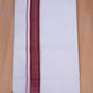 FCD-501 W/D DHOTI 3.80 MTR-Maroon