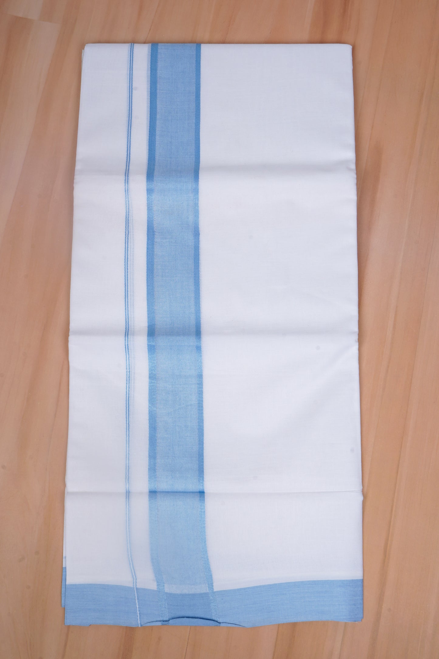 FCD-74 W/D DHOTI 3.80 MTR-L Blue