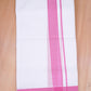 FCD-02 W/D DHOTI 4.00 MTR- Pink