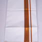 FS-108 W/S DHOTI  2.00 MTR - orange