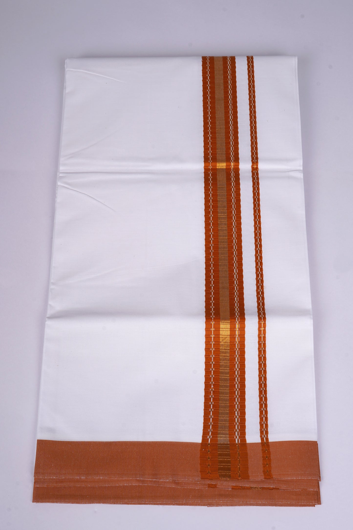 FS-108 W/S DHOTI  2.00 MTR - orange