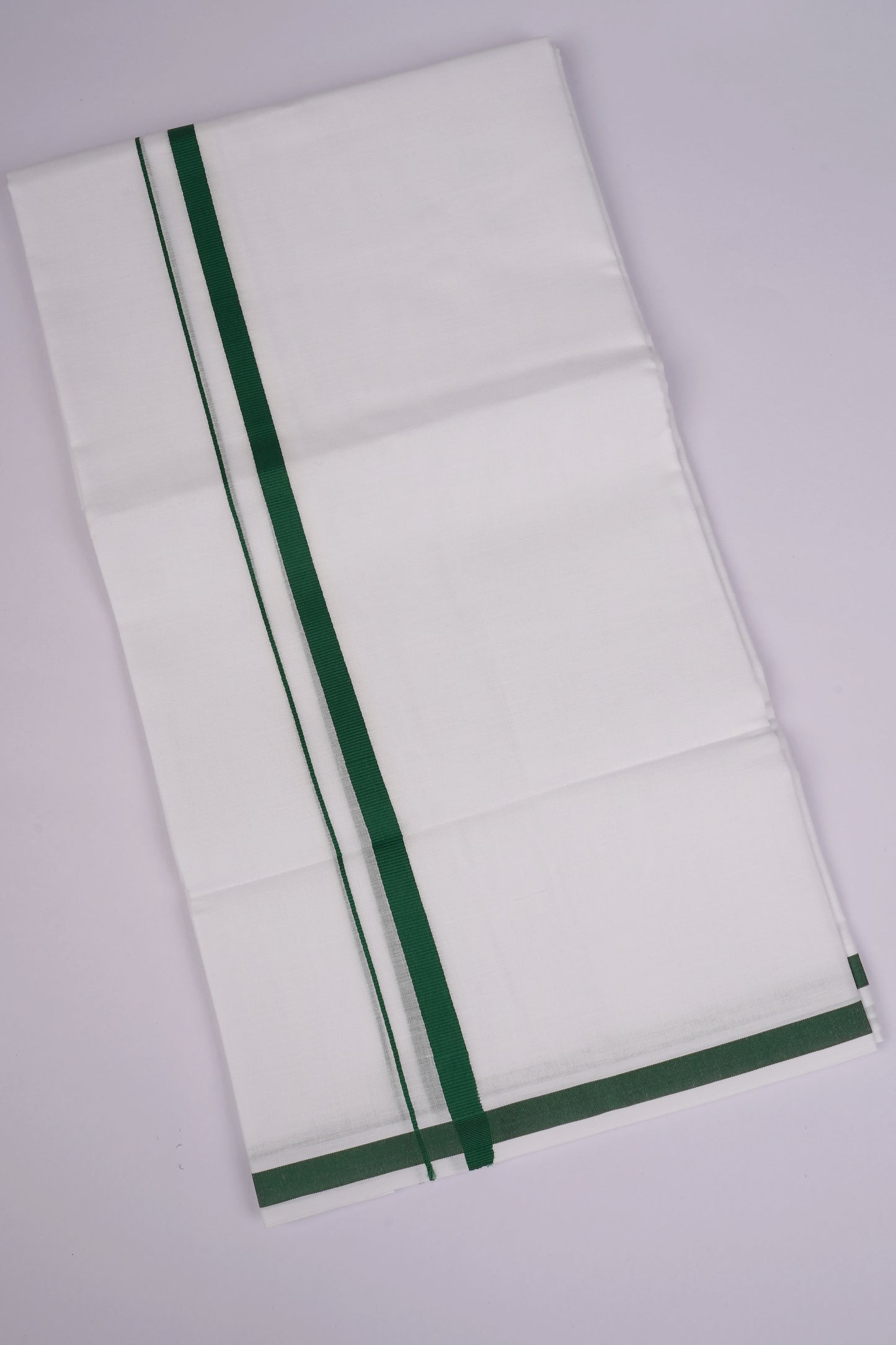 HD-32 W/D DHOTI  3.70 MTR-Dark Green