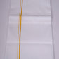SS-25 W/S DHOTI  2.00 MTR - Yellow