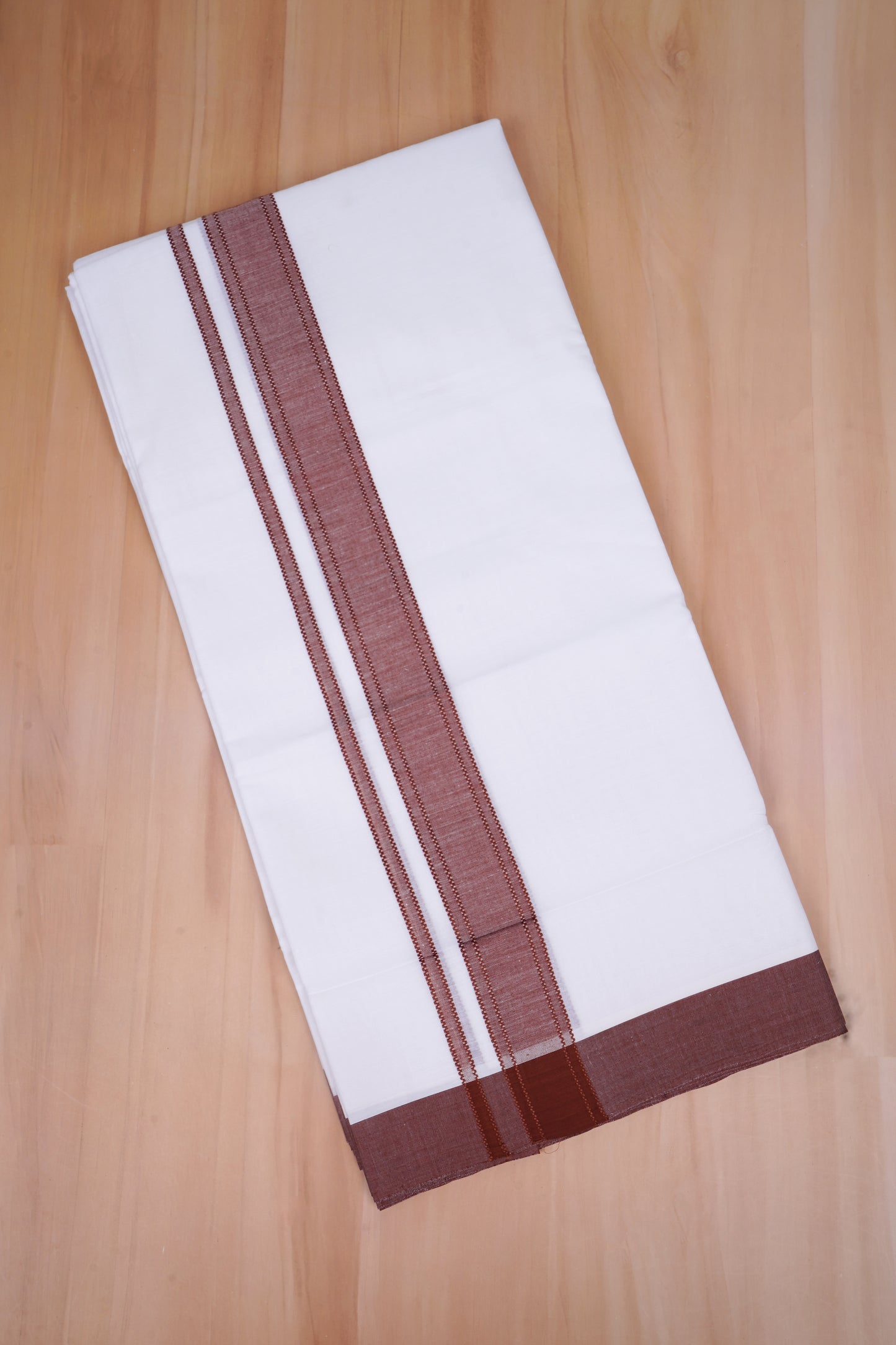 FCD-05 W/D DHOTI 4.00 MTR-Dark Brown