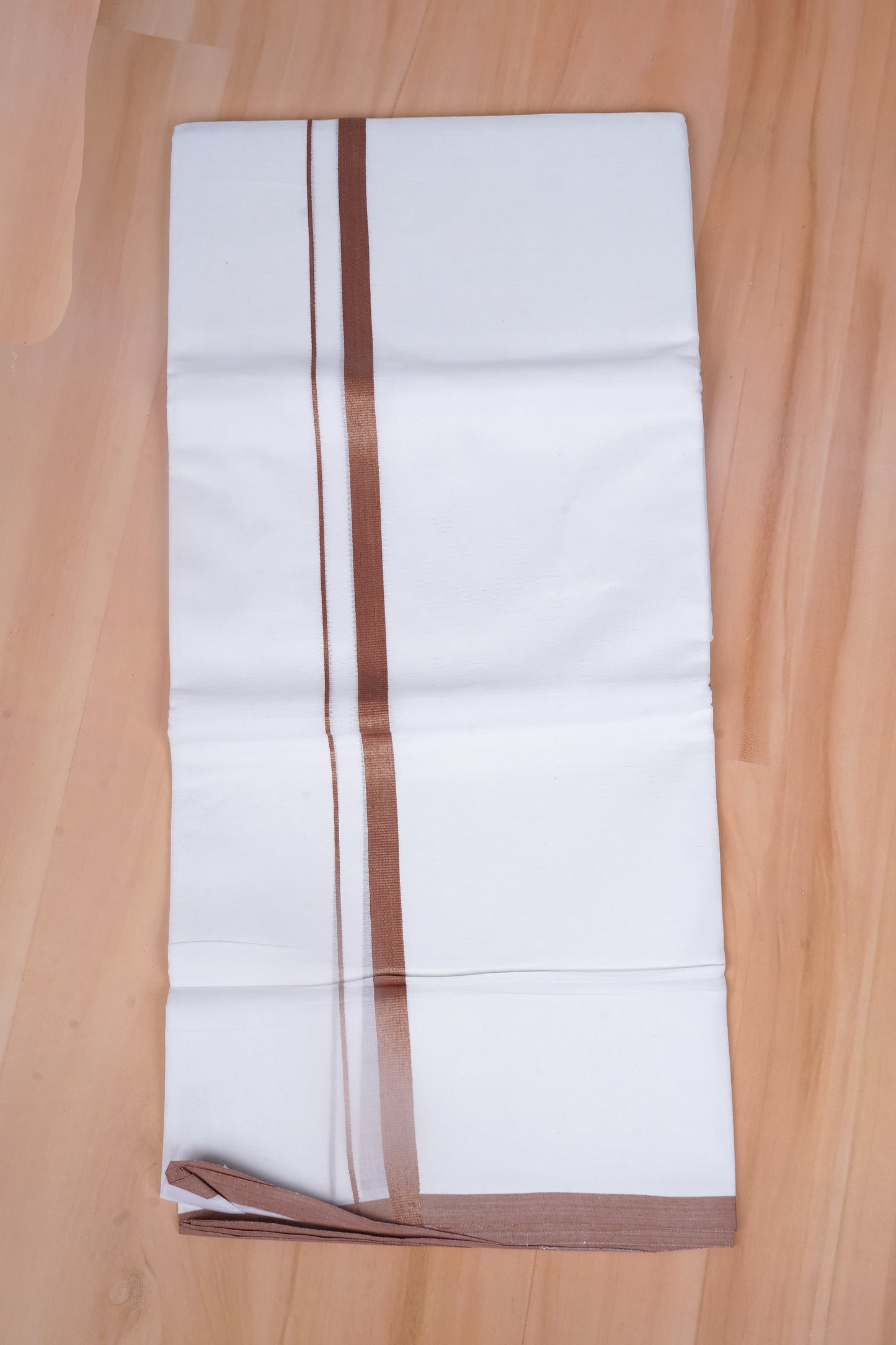 FCD-81 W/D DHOTI 3.80 MTR- Brown