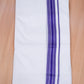 FCD-618 W/D DHOTI 3.80 MTR - Navy Blue