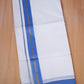 FCD-606 W/D DHOTI 3.80 MTR - Blue
