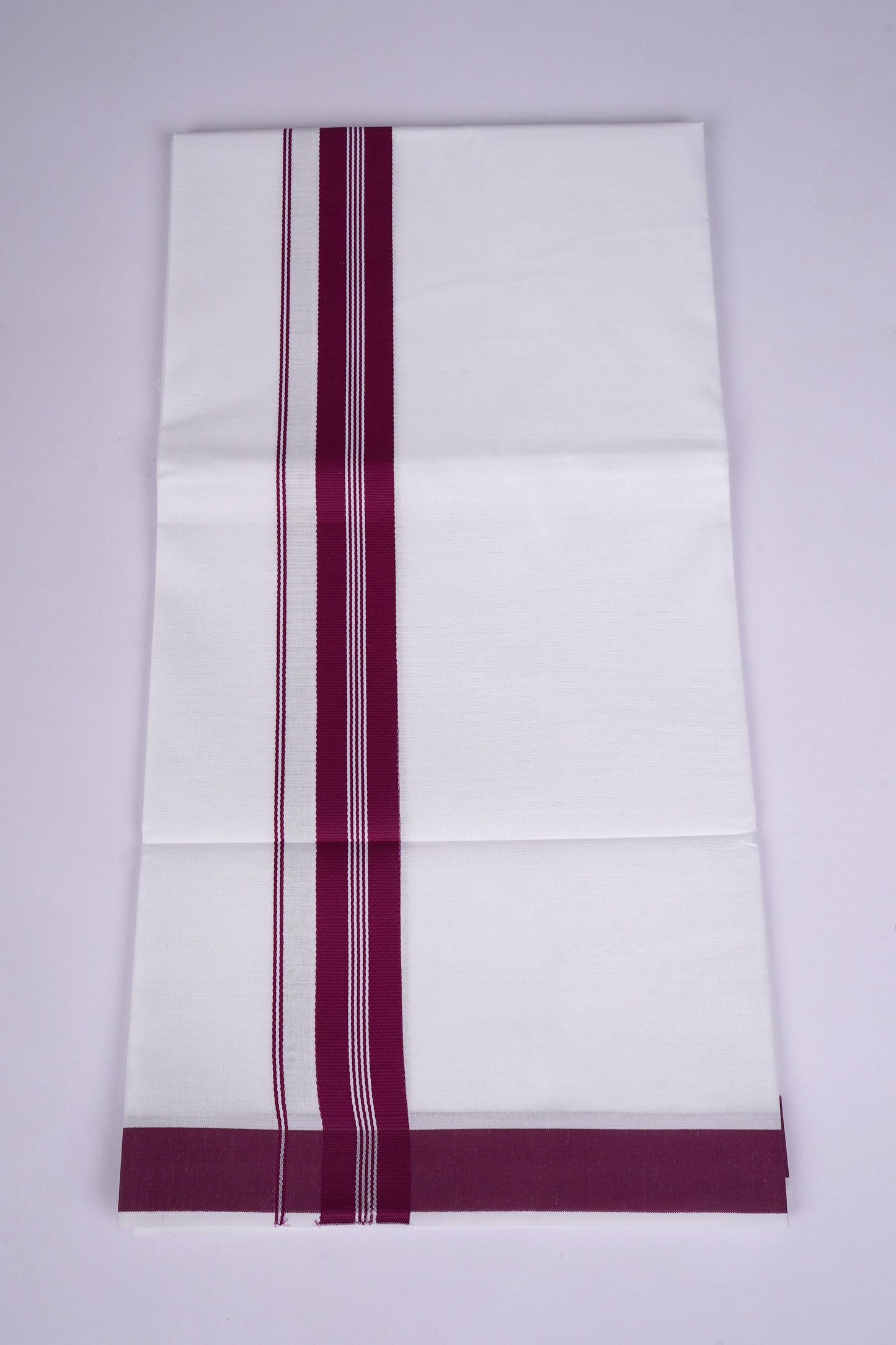 FS-125 W/S DHOTI  1.90 MTR - Violet