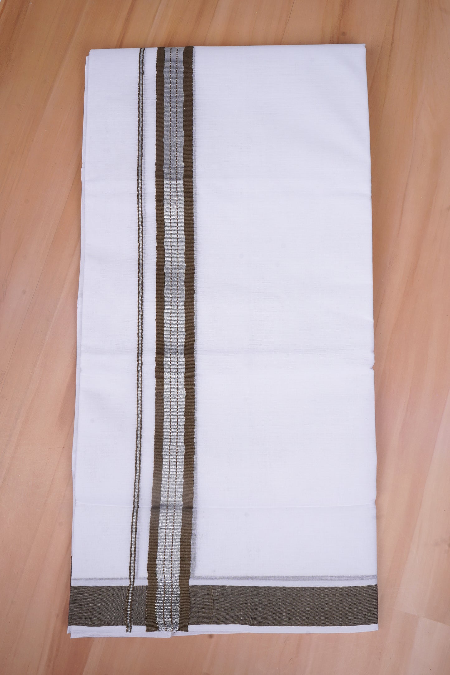 FCD-565 W/D DHOTI 3.80 MTR - Brown