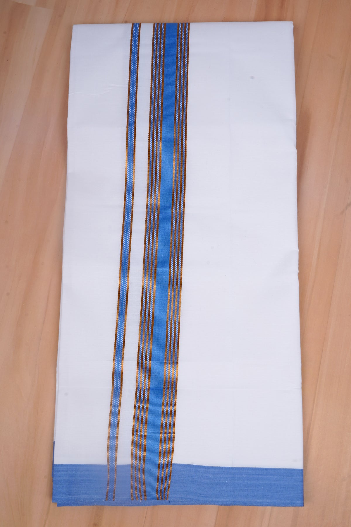 Gold Max W/S Dhoti 2.00 MTR - Sky Blue
