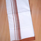 FCD-570 W/D DHOTI 3.80 MTR - lIGHT bROWN