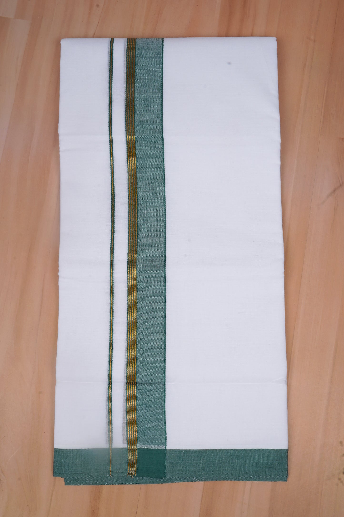 FCD-524 W/D DHOTI 3.80 MTR-Light Green