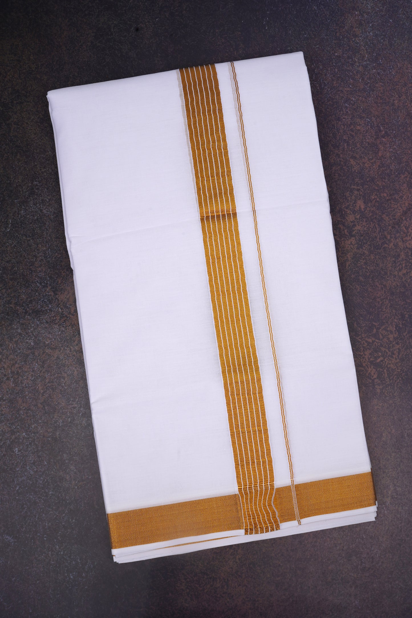 ZENITH GOLD 2 W/D DHOTI 4.00 MTR- GOLD