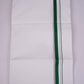HD-29 W/D DHOTI  4.00 MTR-Dark Green