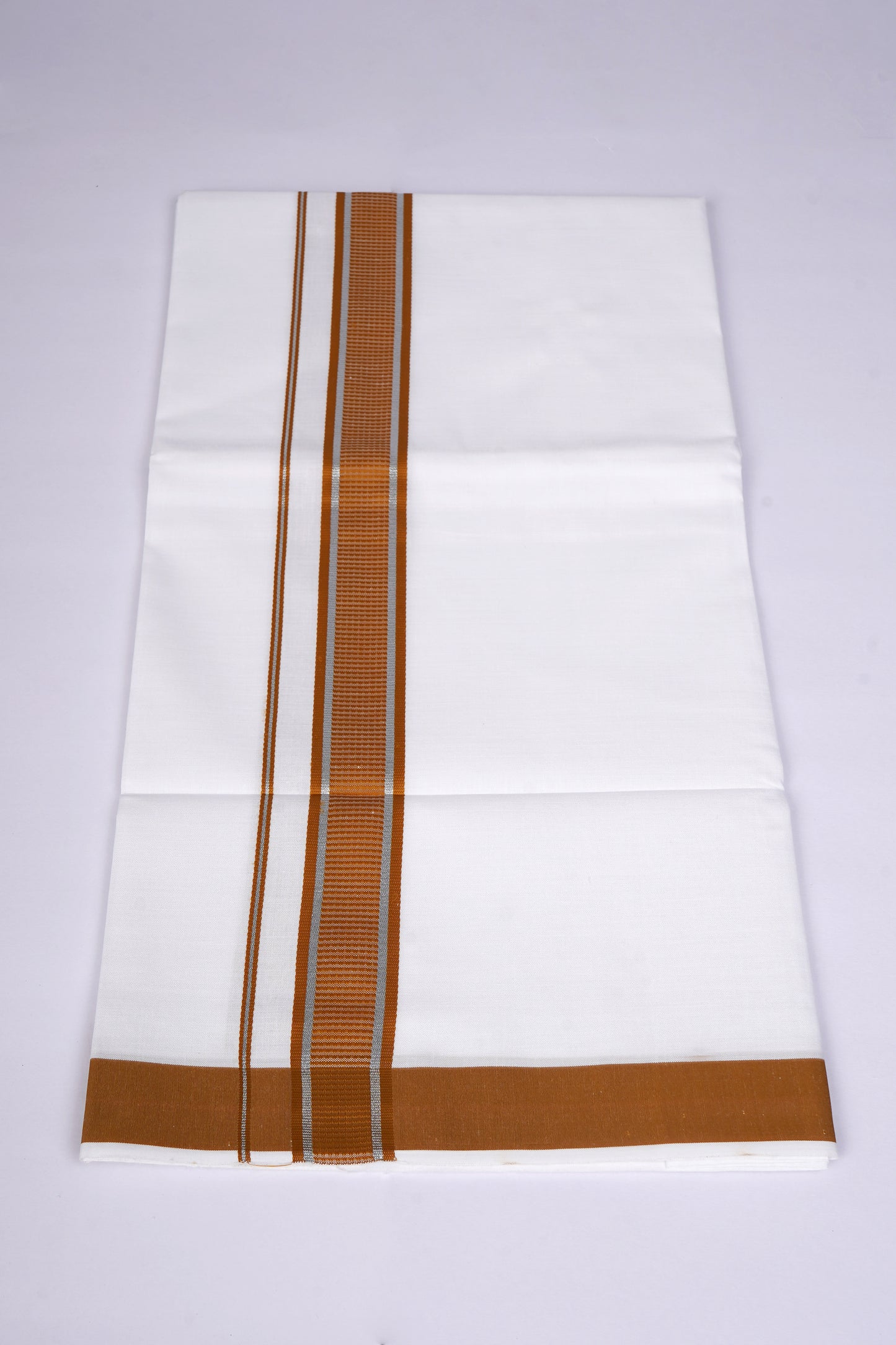 FS-130 W/S DHOTI   1.90 MTR - Light Orange