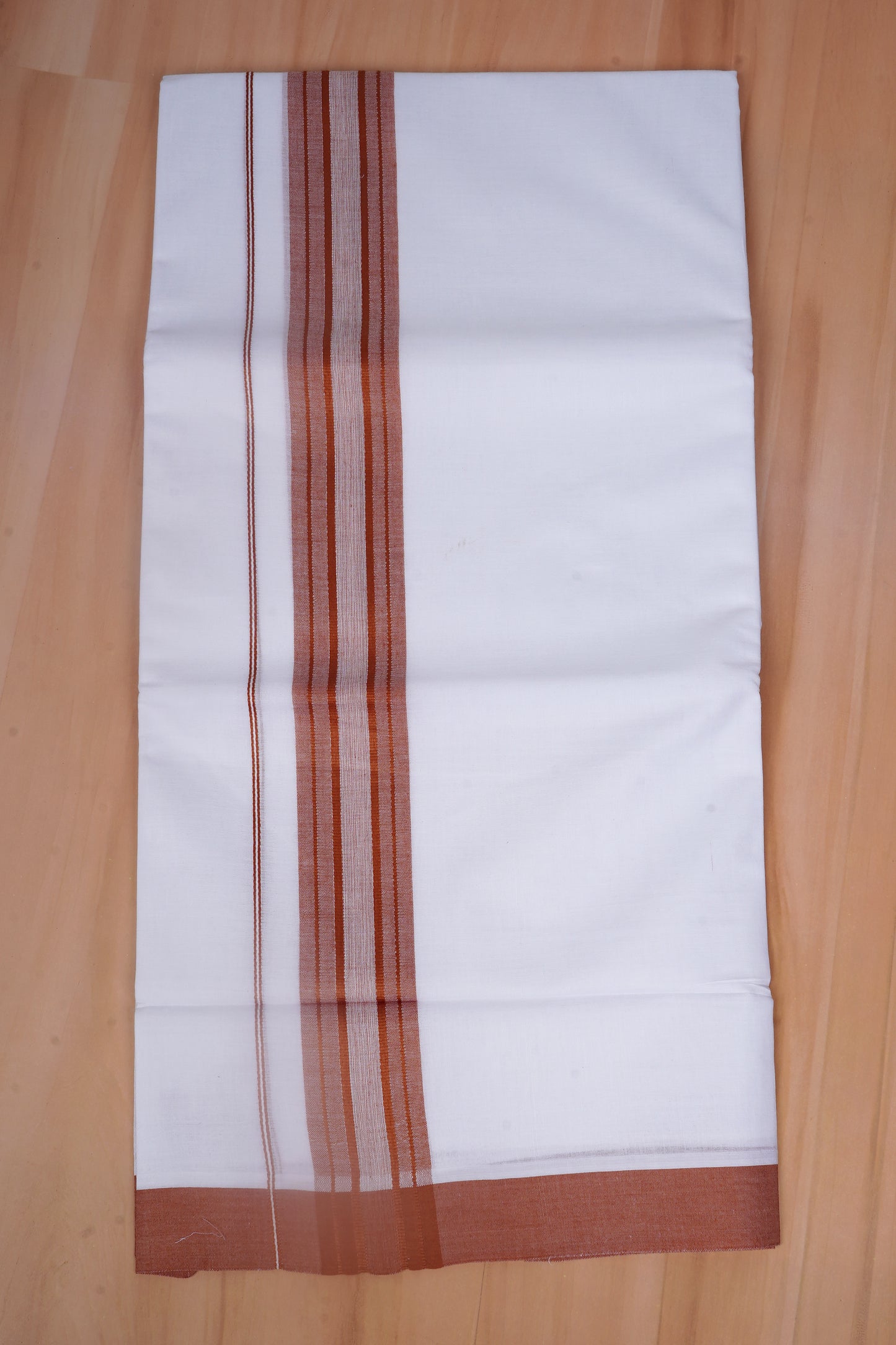 FCD-617 W/D DHOTI 3.80 MTR - Light Brown