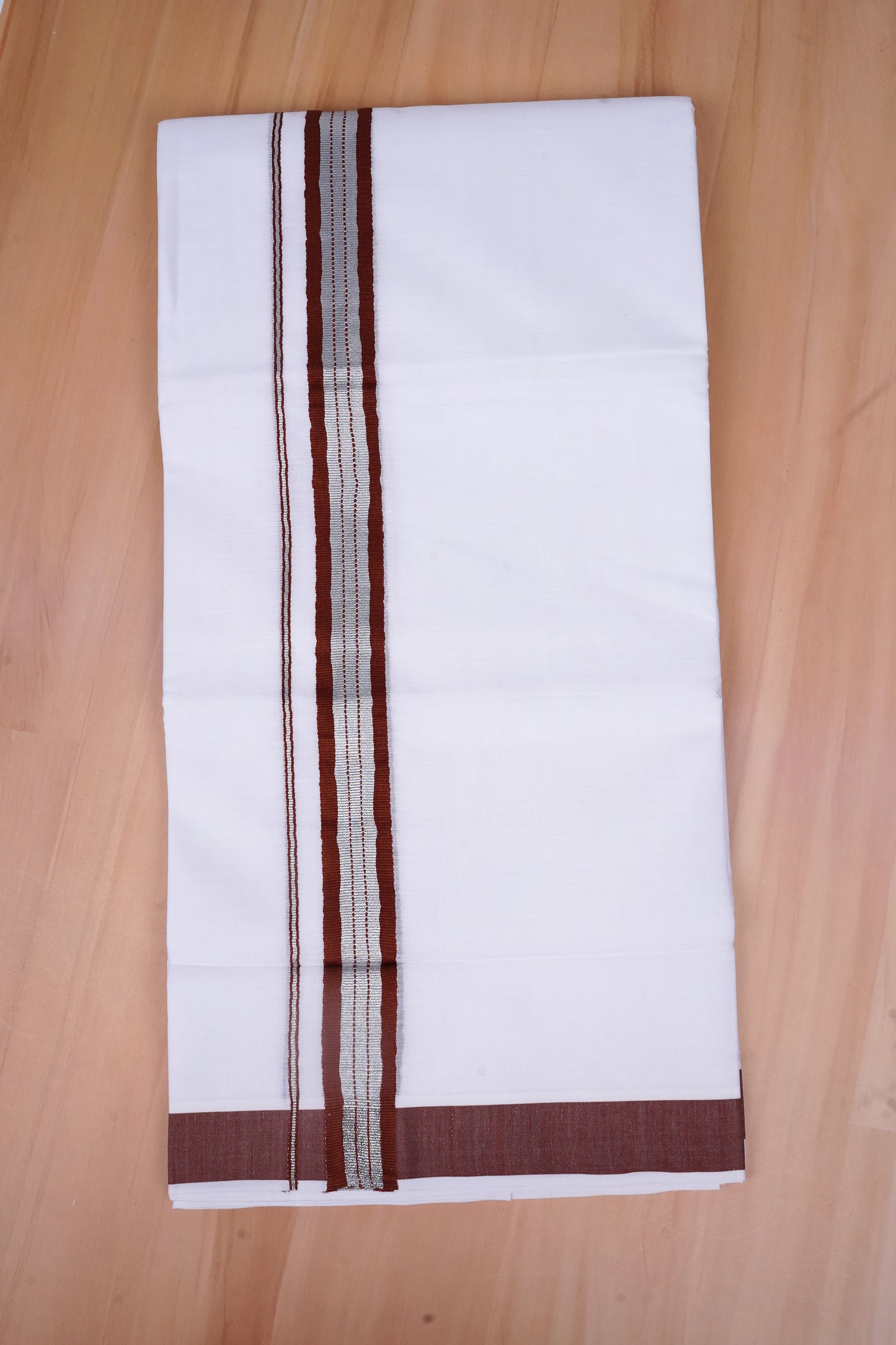 FCD-565 W/D DHOTI 3.80 MTR - Dark Brown