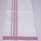 FS-105 W/S DHOTI  2.00 MTR - Light Pink