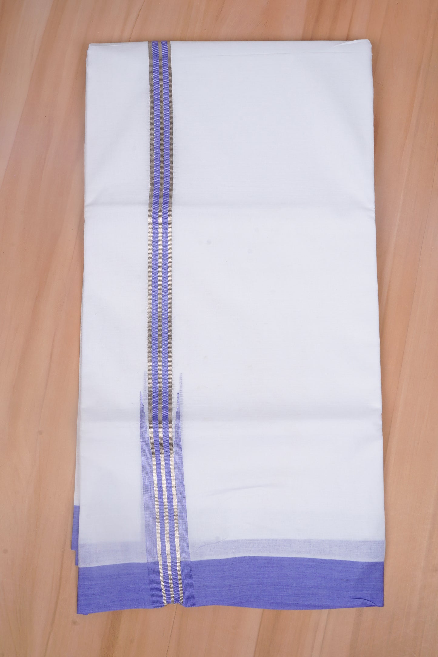 FCD-594 W/D DHOTI 3.80 MTR - Ink Blue