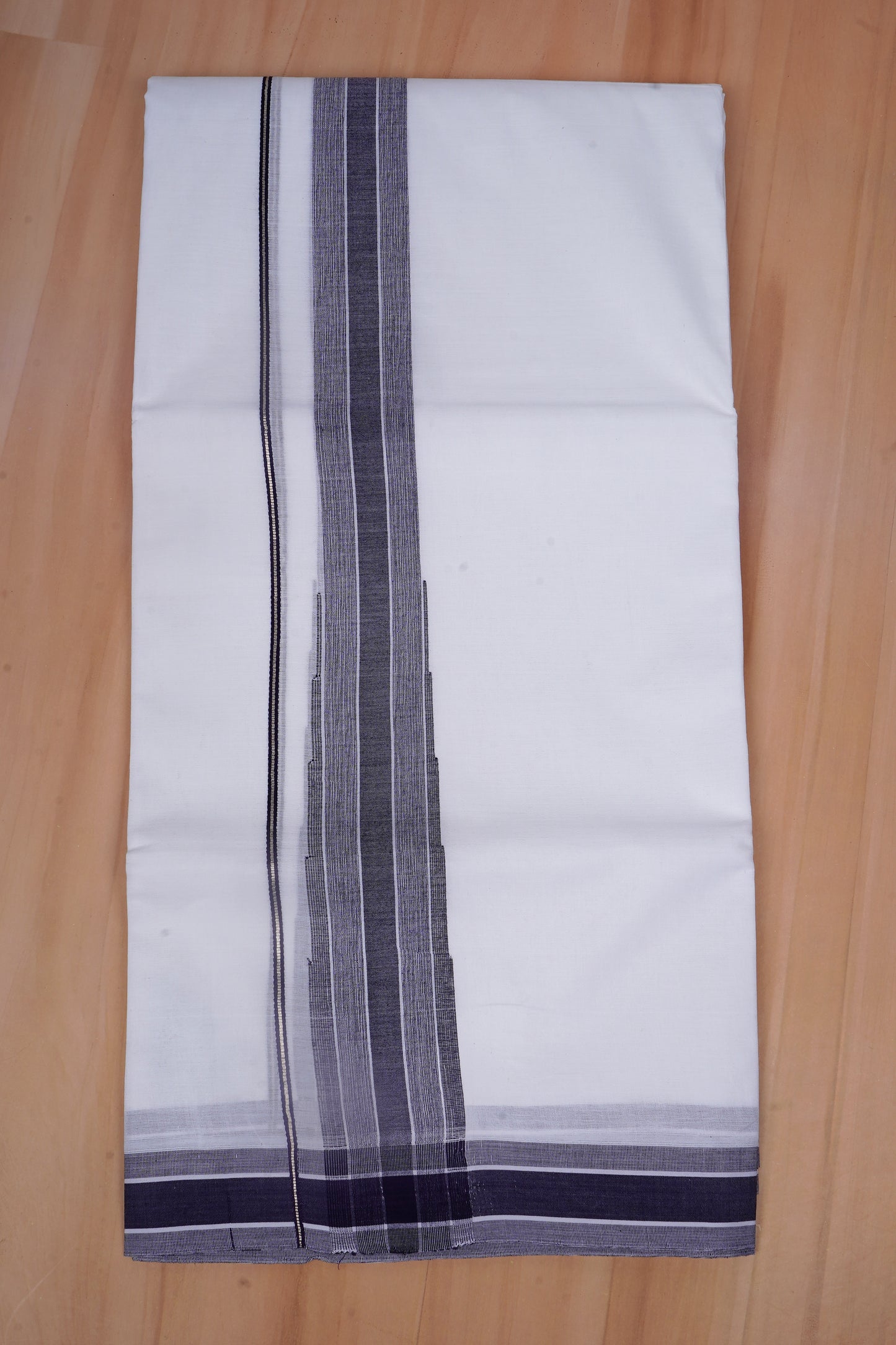 FCD-607 W/D DHOTI 3.80 MTR - Dark Blue