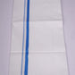 HS-17 STITCH W/S DHOTI  2.00 MTR - Ajantha Blue