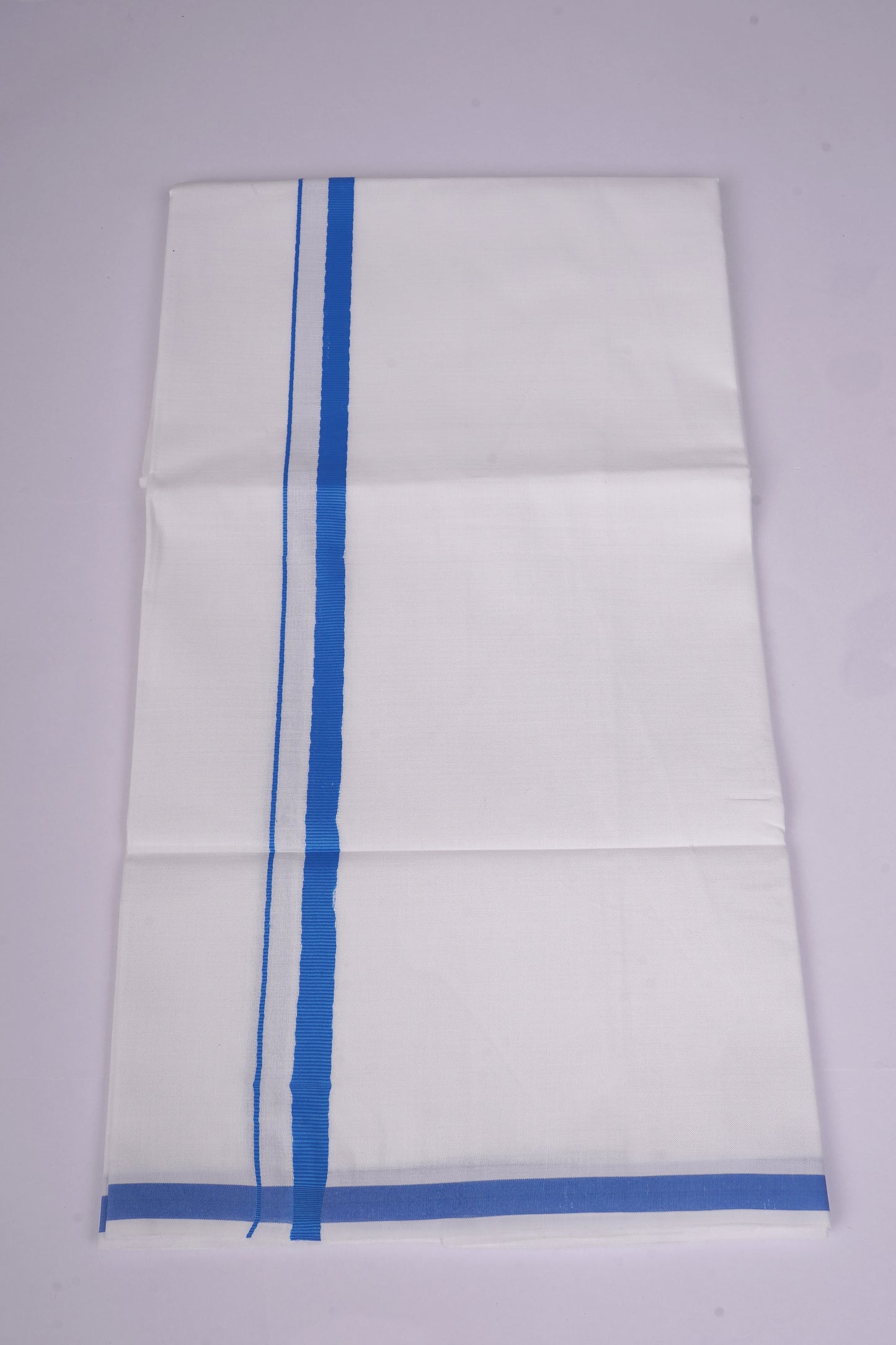 HS-17 STITCH W/S DHOTI  2.00 MTR - Ajantha Blue