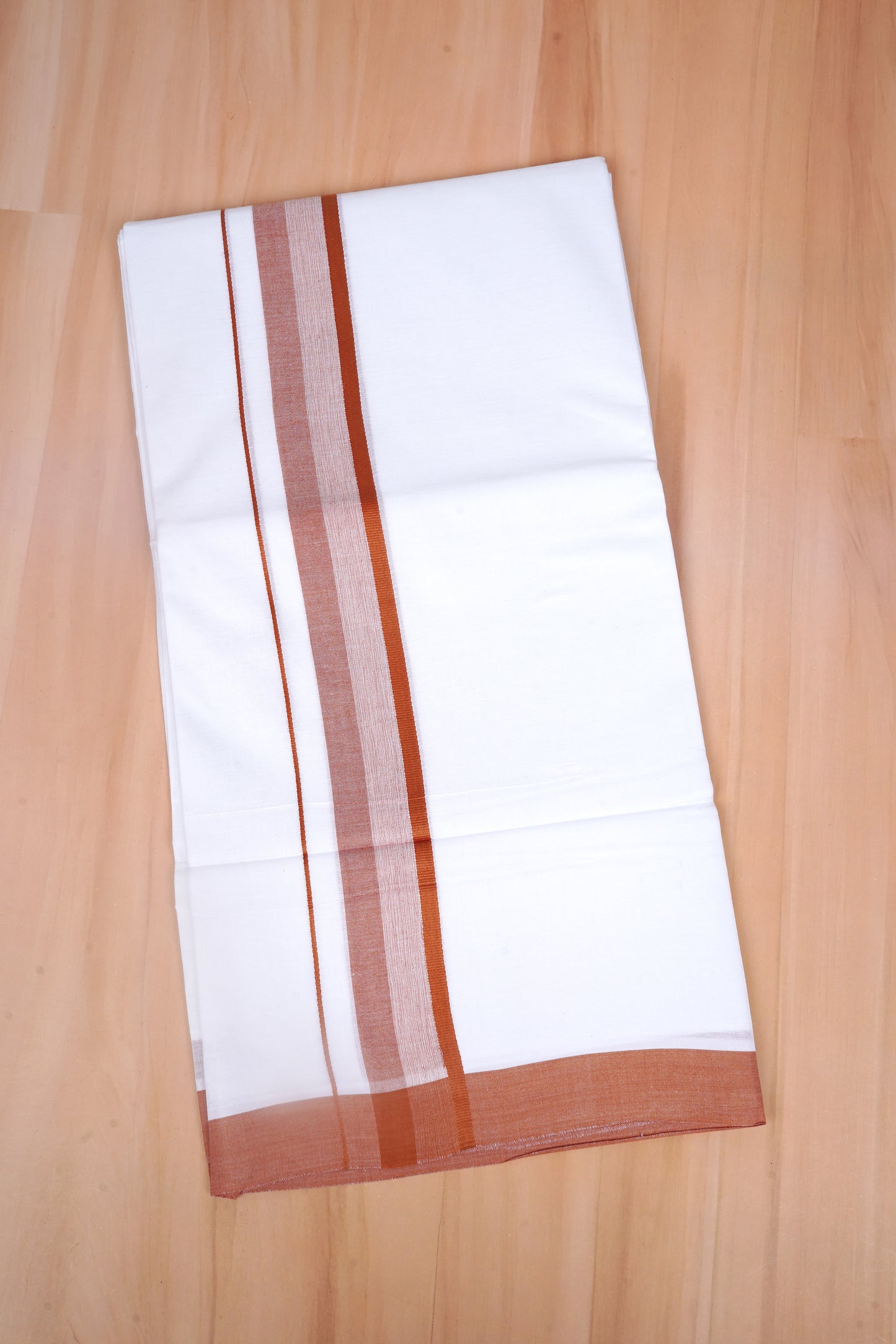FCD-602 W/D DHOTI 3.80 MTR - Brown