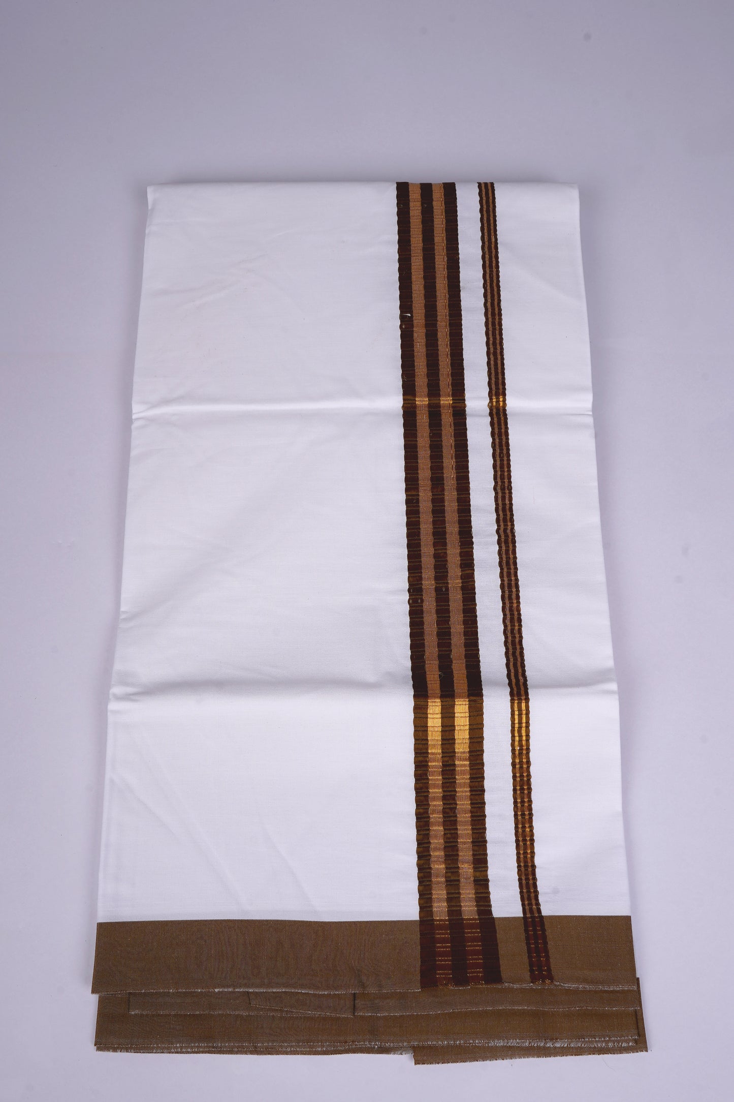 FS-100 W/S DHOTI  2.00 MTR - Brown