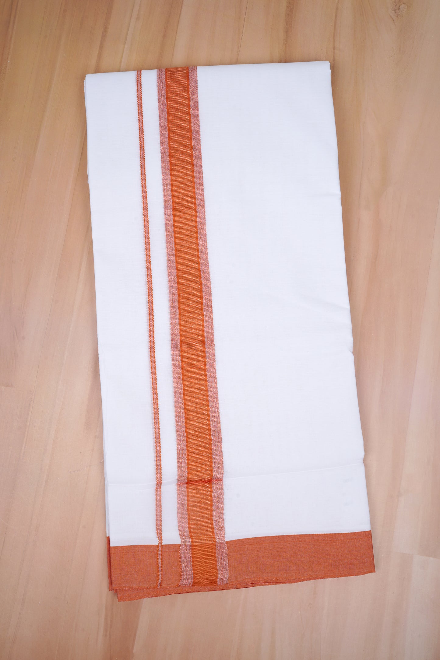 FCD-422 W/D DHOTI 3.80 MTR-Orange