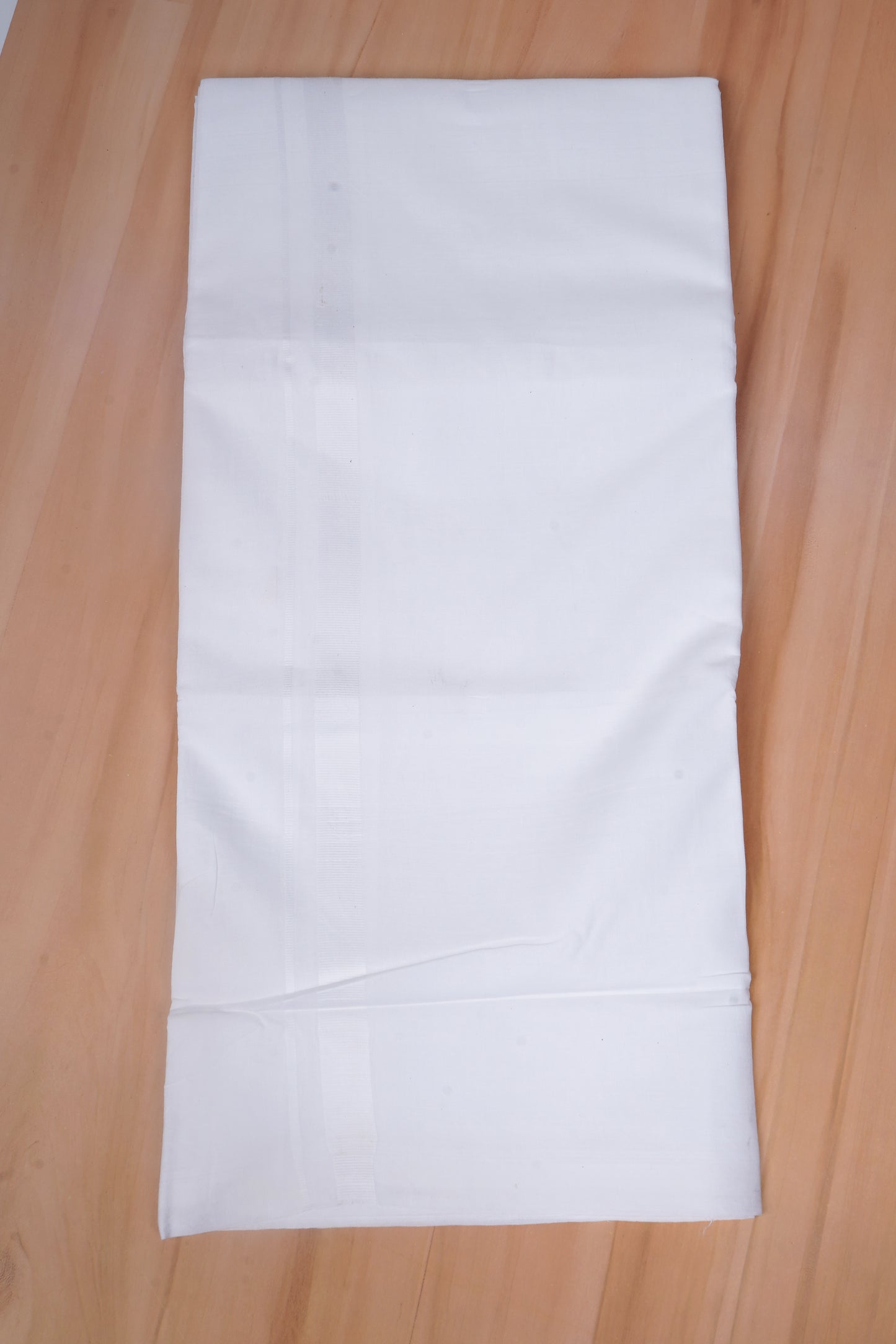 PMD-10 W/D DHOTI 3.80 MTR - White