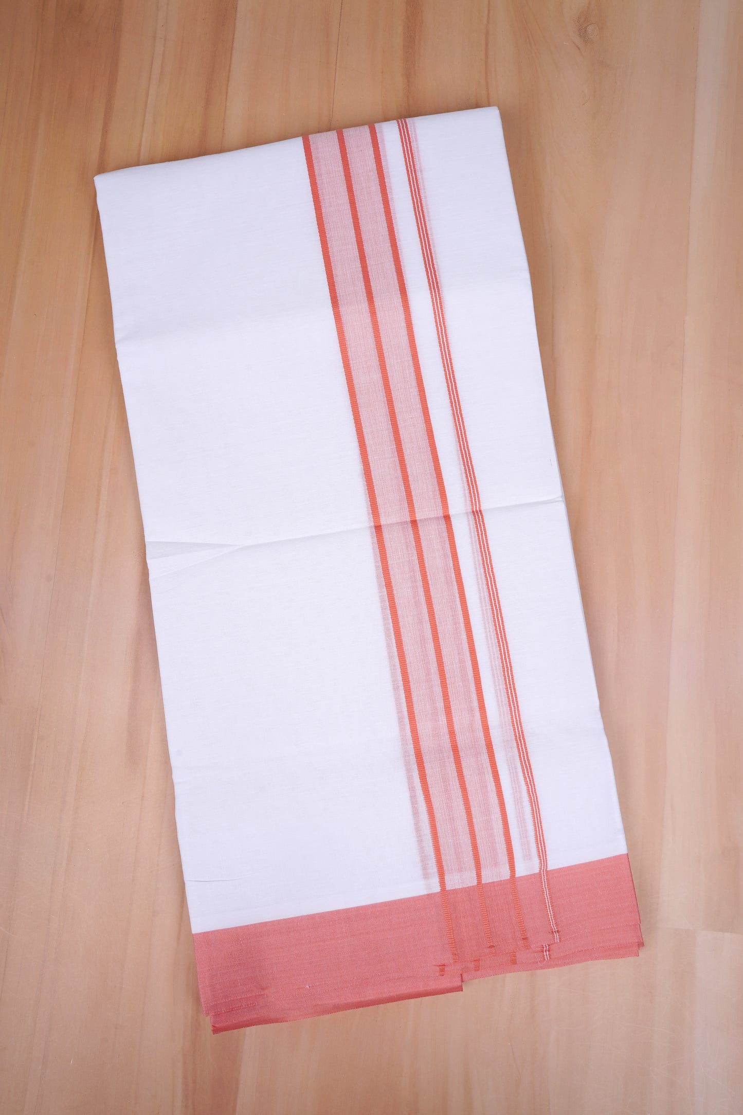 FCD-393 W/D DHOTI 3.80 MTR- Orange 3