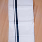 FCD-81 W/D DHOTI 3.80 MTR- Dark Blue