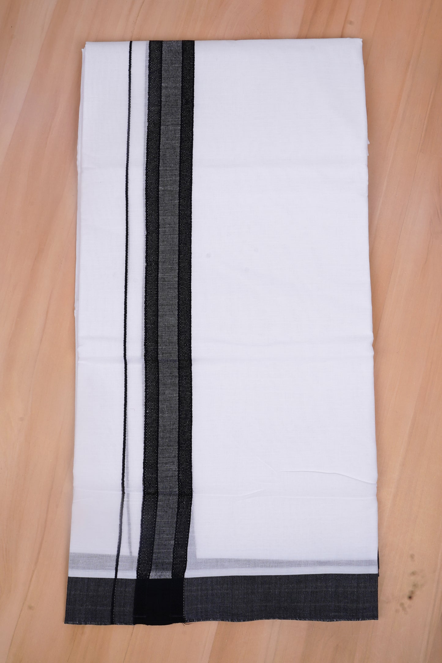 FCD-391 W/D DHOTI 3.80 MTR- Black 2