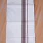FCD-611 W/D DHOTI 3.80 MTR - Brown