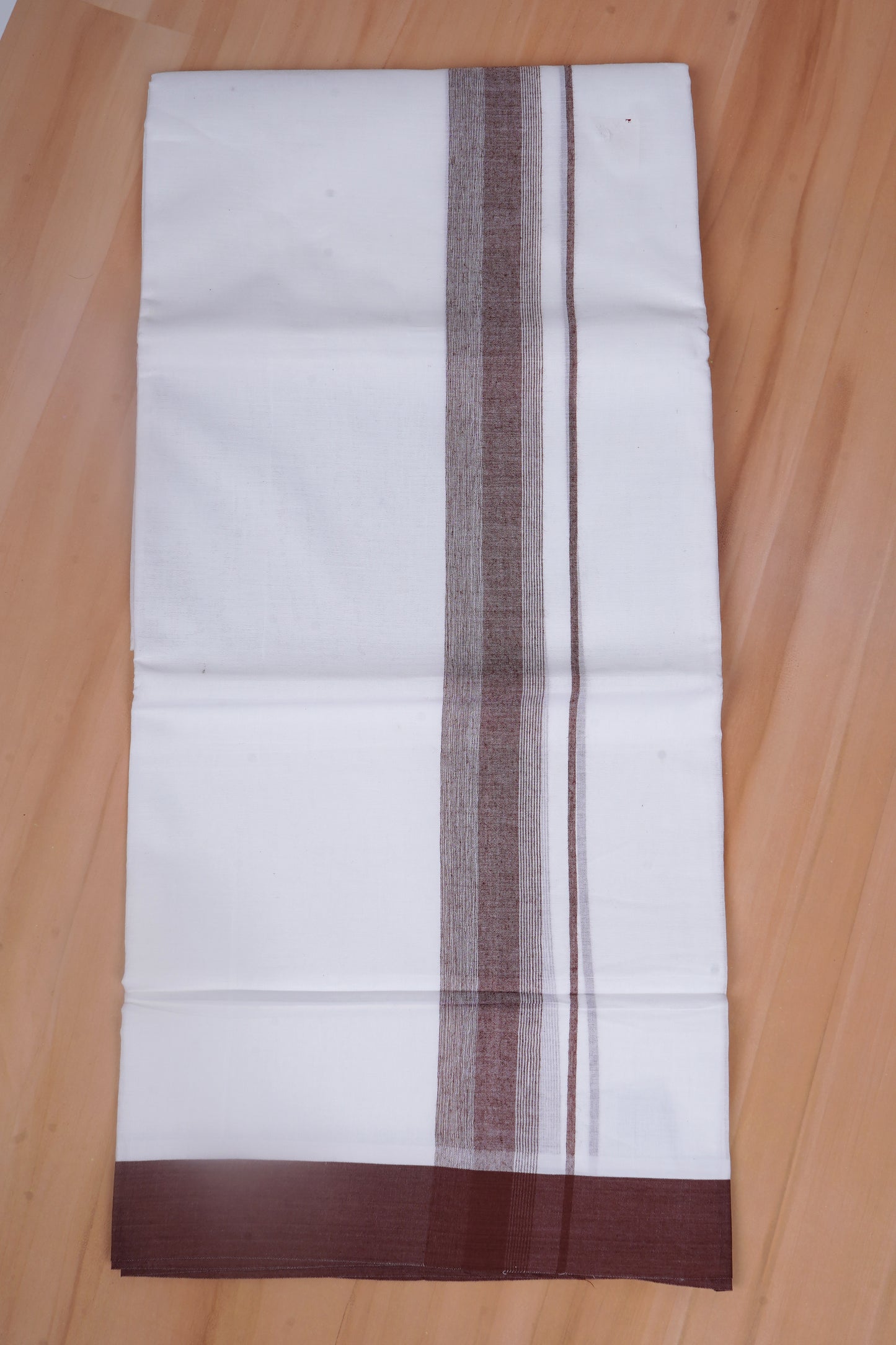 FCD-611 W/D DHOTI 3.80 MTR - Brown