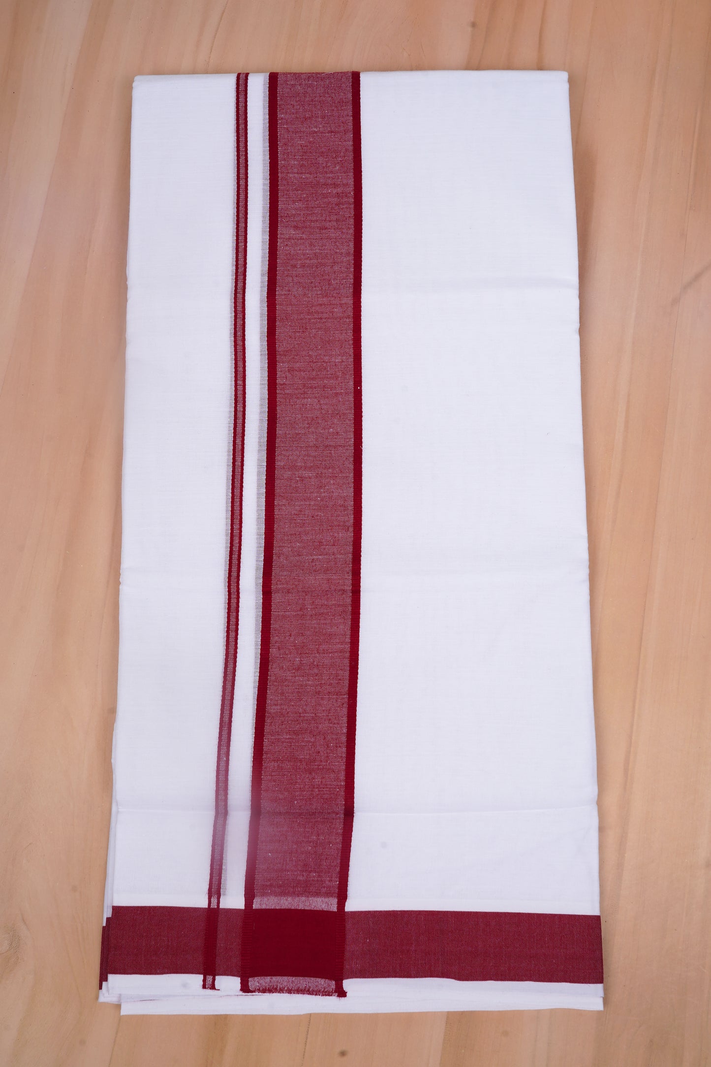 FCD-335 W/D DHOTI 3.80 MTR - Maroon