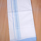 FCD-571 W/D DHOTI 3.80 MTR - Sky Blue