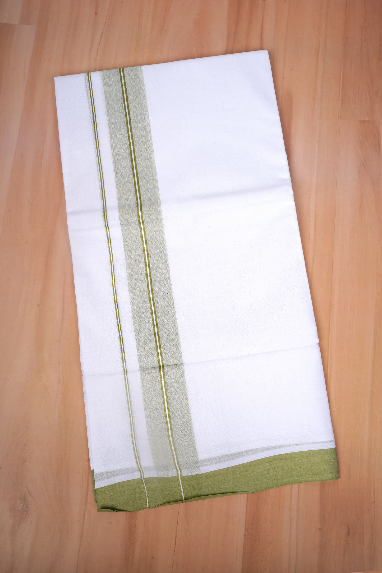 FCD-571 W/D DHOTI 3.80 MTR - Green