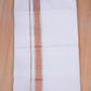 FCD-505 W/D DHOTI 3.80 MTR-Light Orange