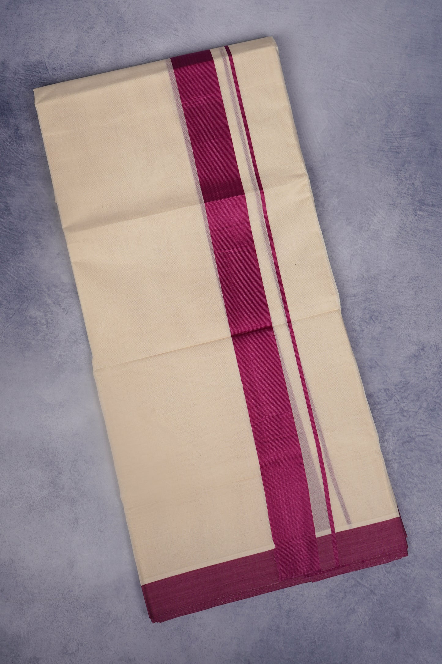 FCD-76C C/D DHOTI  4.00 MTR-Dark Pink