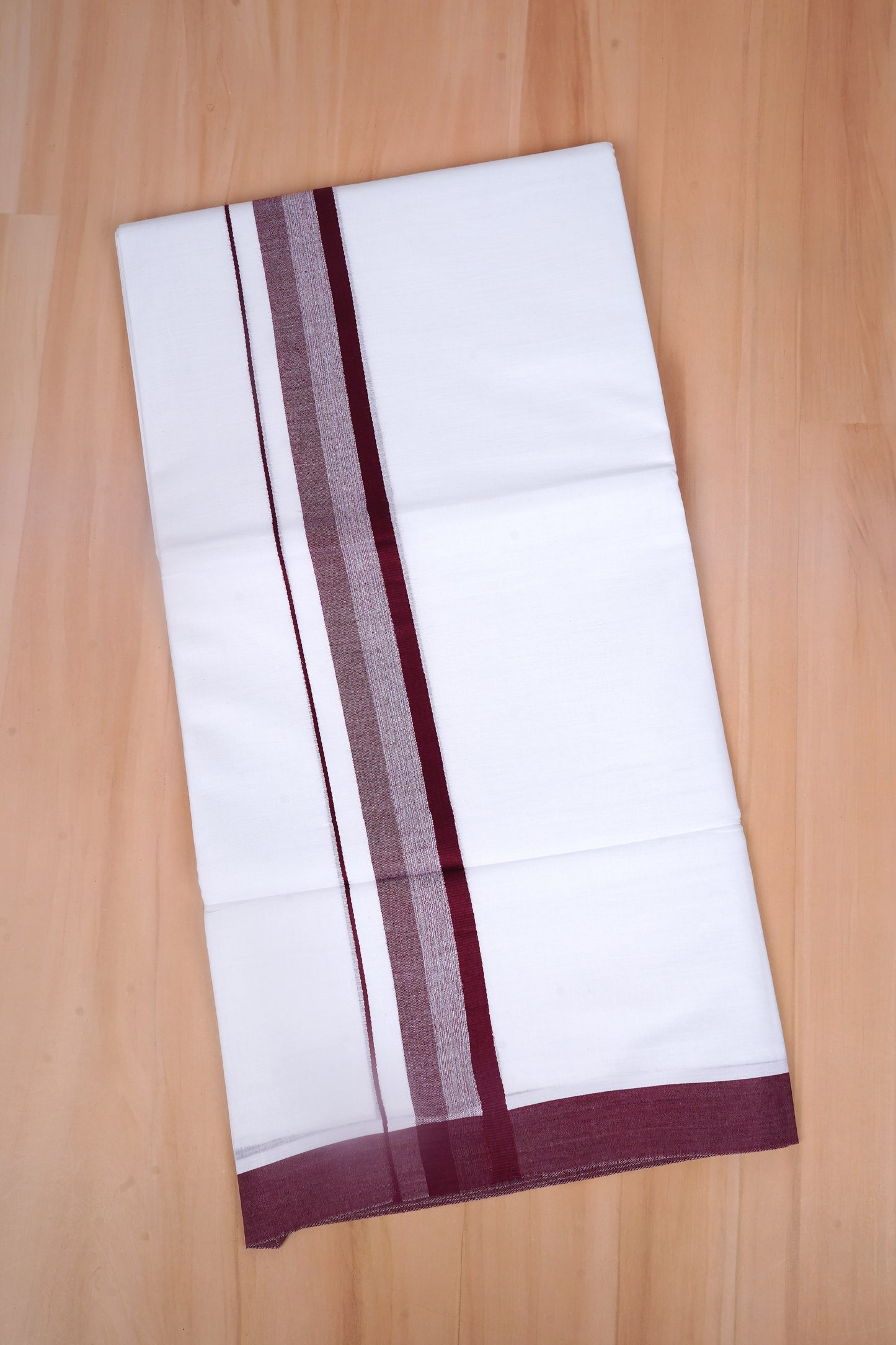 FCD-602 W/D DHOTI 3.80 MTR - Maroon
